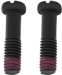 eMagTech 2 viti a testa piatta 251468-5 per mandrino per trapano M6 x 22 compatibile con trapano Makita BHP442 BHP451 BDF441 6260D 6261D 6270D