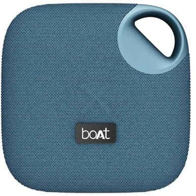 boAt Stone 193 Pro / Stone190 Pro with 5W Signature Sound, Up to 12hrs of Playtime, TWS Feature, Built-in Mic, Bluetooth v5.3, AUX Port, TF Card, IPX6 & Type-C Bluetooth Speaker (Tropical Blue)