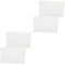 MAGICLULU 2 Sätze Spritzschutz Duschbarriere Wasserstopper Wasserschutz Für Duschwannen Duschwasserstopper Badewannen-wasserschutz Duschwassersperre Duschschutz Transparent PVC 2 Stück * 2
