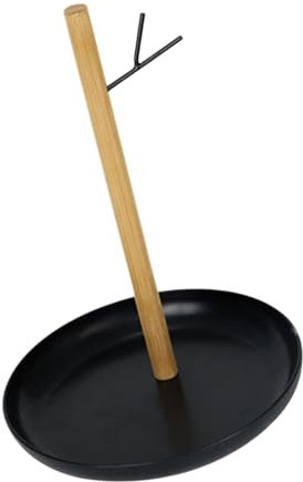 Fenteer Obstaufbewahrungskorb, Wohnkultur, kreativer Multifunktionsstabiler moderner Bananenhalter, Obst -Speicherorganisator für Arbeitsplatten, Schwarz