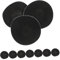 Garneck 20 Stück Anti-Rutsch-Patch Pulloverschützer absorbierendes Pflaster atmungsaktiver Schweißschutz Schweißpads für den Sport Schweißfleck elastischer Stoff Black
