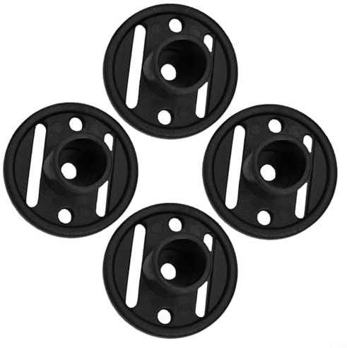 4 Stück/10 Stück Zeltstangen ABS pannensichere Abdeckungen für Camping und Baldachin Stabilität (4 Stück)