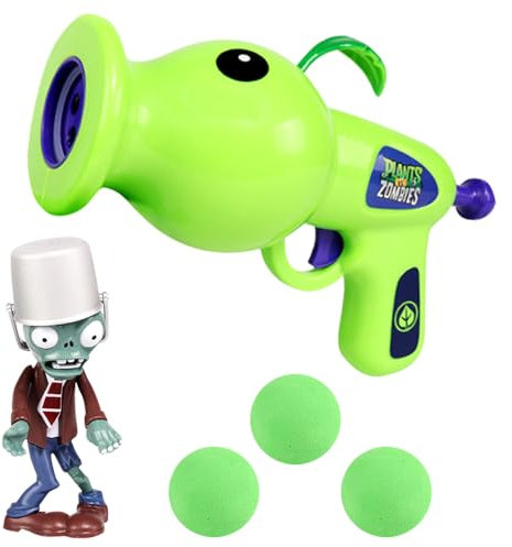 IFHDO Juego de Figuras de Plantas, Zombies Juguetes, Zombies Personajes Juguetes, Niños Nteriores Exteriores, Juego Niño Regalos, 5 Piezas para Niños