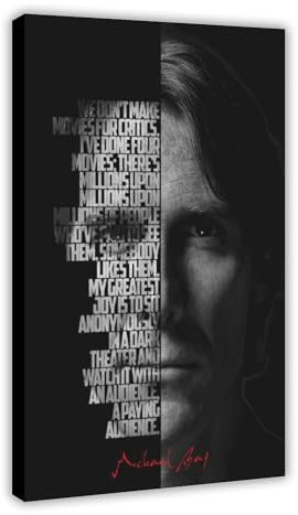 RUADK Poster mit Zitaten von Michael Bay, Schlafzimmer, Landschaftsdekoration, Geschenk, 30 x 45 cm