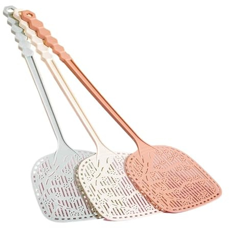 STHOYN Paletta Mosche Durevole Dovere Scacciamosche per Interni Killer Flessibile Ammazza Mosche Lungo Appeso 3-Pack Bug Swatter