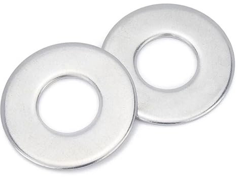 Graiting Rondelle Piatte di Grandi Dimensioni in Acciaio Inossidabile 304, 5-50 Pezzi(M8 (20Pcs))