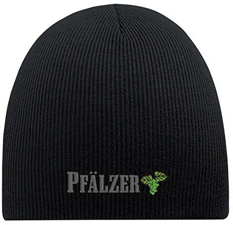 Fan-O-Menal Beanie-Mütze mit Einstickung – Pfälzer - 54859 Schwarz