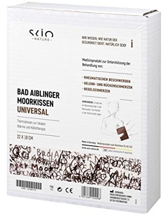 SCIO Bad Aiblinger Moorkissen Universal - Wärmekissen, Thermokissen – Wärmetherapie und Kältetherapie für Zuhause Braun