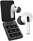 Foam Masters Memory Foam Ohrstöpsel für AirPods Pro 1. & 2. Generation | 3 Paar 4.0 - Black Magic | Bequem | Sicher | Bessere Geräuschunterdrückung | Ersatzknospen (Medium, Schwarz)