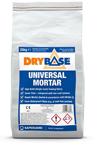 Drybase Universal Mortar - High-strength waterproofing mortar for concrete, masonry and render