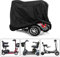 Elektromobil Abdeckhauben Wasserdichte Regenschutz für Rollstuhl Schutzbezug, 210D Oxford Abdeckplane Cover Fahrzeug Abdeckung Schutz Mobility Scooter Cover für Mobility Scooter (190 x 71 x 117cm)