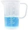 Caraffa Graduata Misurino Graduato Misurino in Plastica Misurini Graduati Capacità 100ml per Misuratore Liquidi Laboratorio Beaker