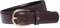 Aigner Gürtel Basic mit S-Schließe Gold, 126347 Dunkelbraun 90 cm