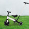 OHMG Kinderkraft Dreirad, mitwachsend, 3-in-1, Laufrad, skalierbar, Fahrrad, Kinderwagen, Skalierbar, Trike Baby, mitwachsendes Baby-Dreirad, mit abnehmbaren Pedalen (Weiß (4 in 1)