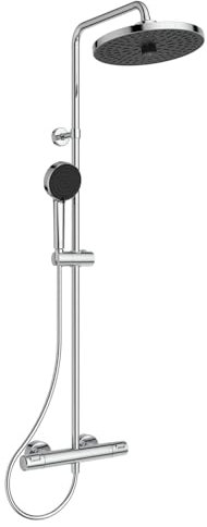 Ideal Standard – Ceratherm T25+ Thermostatic Shower Mixer Dual Thermostatic Mixer Shower, Chrome