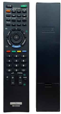 iOOiQQ RM-ED022 Telecomando di ricambio per Sony LCD Bravia TV RMED022 KDL-22BX200 KDL-22BX200/W KDL-22EX302 KDL-26EX302 KDL-32BX300 KDL-32BX300U2 KDL-32BX301CEI KDL-32BX400