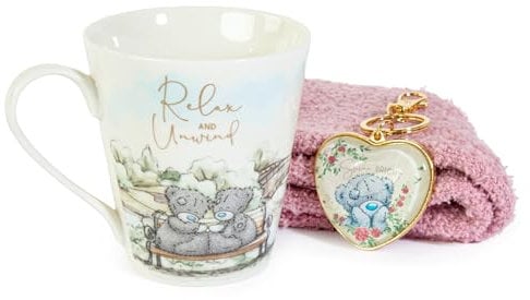 Me to You Tatty Teddy Socks, Mug & 'Shine Bright' Keyring in Luxury Gift Box - Signature Collection