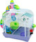 DZL® Jaula para Hamster(39.5X29.5X38CM) Color Azul/Purpura/Rojo se Entrega al Azar,Aviso Importante: el metacrilato Lleva un Protector de Papel Que se Quita!