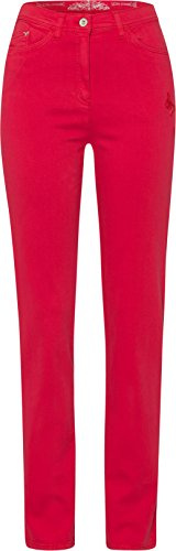 Raphaela by Brax Damen Jeans Hose Style Laura Twine Stretchdenim Mausgrau