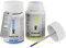 MG PRIME Autolack Lackstift Set für Skoda 9156 / 8E Brilliant Silber Metallic Basislack Klarlack je 50ml