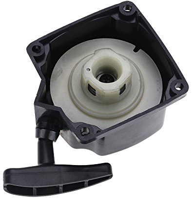 Arrancador de Retroceso Universal Arrancador Desbrozadora Cuerda Starter Cortacésped de Repuesto Montaje de Movimiento de Acto de Arranque para 520430 Cortadora de Cepillo Cortadora de Césped