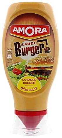 Amora Sauce Burger Déjà Culte 448g (lot de 5)