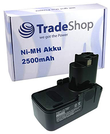 Hochleistungs Ni-MH Werkzeug Akku für Bosch GUS 7.2, GSR 7.2V, PSR 7.2 VES, PSR 7.2 VES-2, GBM 7.2, GDR50 - ersetzt 2607335031 2607335032 / 2500mAh