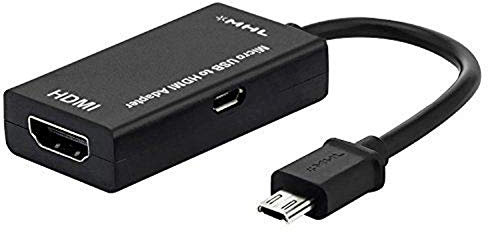 Bolwins B67S 11pin Micro USB MHL auf HDMI Adapter für Smartphone/Tablet/TV/Beamer – 17cm Kabel, Micro USB auf HDMI, Unterstützt MHL-fähige Geräte