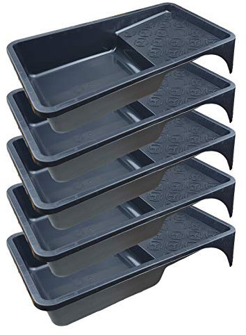 varivendo Vasca in plastica, pratica ciotola per vernice, 160 x 310 mm (5 pezzi)