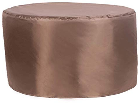 DKLE Housse De Meuble Housse Salon De Jardin Imperméable 95x140cm, Housse De Protection pour Table De Jardin Ronde, Bache Table Jardin 420D, Étanche Housses Meuble Exterieur