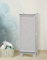 Dmora - Armoire d'extérieur, Mobilier d'extérieur, Armoire de Balcon Polyvalente, 100% Made in Italy, Gris Clair, 35x39h92 cm