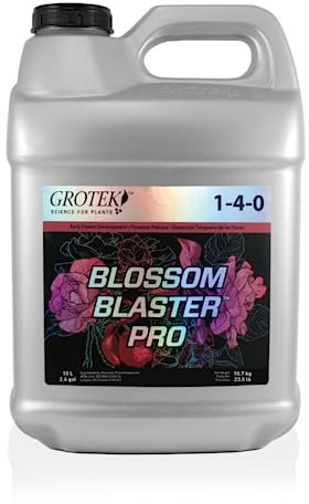 GROWMANIA Fertilizante Blossom Blaster Pro Líquido de Grotek 10 L | Abono para Etapa de Floración de Plantas de Interior y Exterior | Estimulador Crecimiento de Plantas