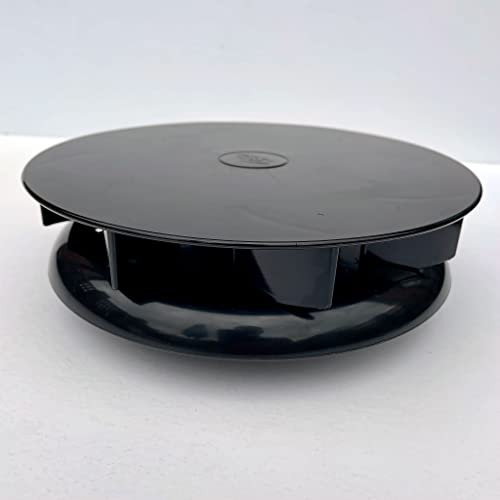 ICC Petit ventilateur de fourgon rotatif à profil bas pour caravane de bus van noir