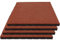Fallschutzmatte CAPTURA - für außen und innen geeignet - 50x50 cm Größe - stoßdämpfend und rutschhemmend - Drainage an der Unterseite - Stärke 35 mm / 1m Fallhöhe - Rot 4 Stück