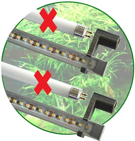 T5 LED Set 2: 742mm Gesellschaft Aquarium Beleuchtung (74,2cm) 18,7 W,1838 Lumen