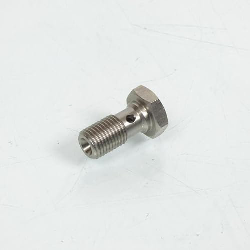 Vis raccord banjo durite frein inoxydable 3/8 24G compatible avec moto Harley Davidson