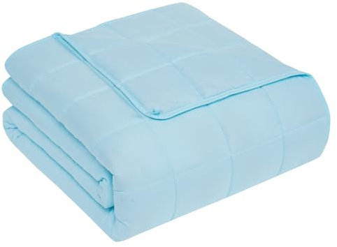 CuteKing Gewichtsdecke für Erwachsene: Gewichtsdecke mit hochwertigen Glasperlen – atmungsaktive, schwere Decke für bequemen Schlaf – dicke Decke für Erwachsene für alle Jahreszeiten (5,4 kg, 121,9 x