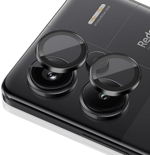 Teenrpov 1 Piezas Protector de Cámara Compatible con Xiaomi Redmi Note 13 Pro Plus 5G, Cristal Vidrio Templado Protector de Lente de Cámara para Xiaomi Redmi Note 13 Pro Plus 5G, Anti Rasguños
