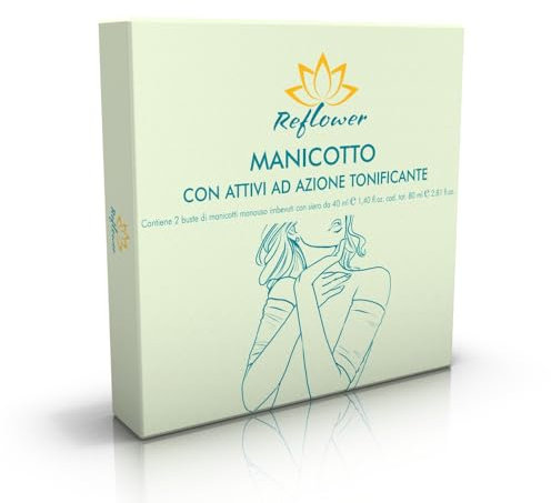 Reflower - Manicotto tonificante 2x40ml - Trattamento Cosmetico per le Braccia