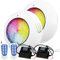 LED ATOMANT Lote de 2 Focos de piscina LED 45W RGB, Luz para Piscina Impermeable IP68 Sumergible, Cable 1,5m, Con Transformador AC 220V/12V AC y Mando a distancia por control remoto
