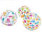 RNHDLY 3 pelotas de agua de PVC inflables para niños, 35 cm, juguete inflable transparente, bolas de agua inflables, pelotas de playa inflables para al aire libre, piscina, playa, fiestas, estilo