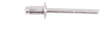 SET | 10x Blindniet | Ø 4,8 x 10 mm | Klemmbereich 4,5-6 mm | Aluminium | Anhänger | Anhängerplane | Plane | Niete | Schlaufe | Loch | Zubehör | Ersatzteil | PKW | Kfz | Anhängerzubehör