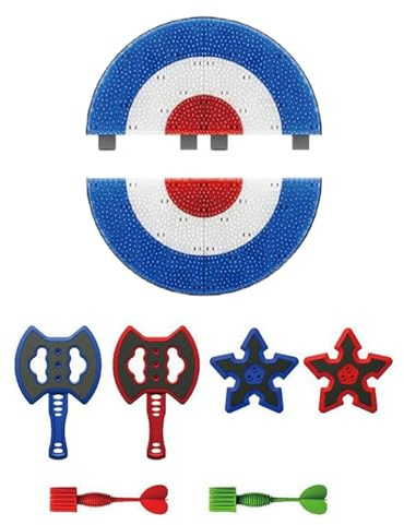 Backyard Axe Throwing Game - Interactive Outdoor Activity, Portable | Social Toss Set For Teens For Adults, Camping Trips, Fun Play