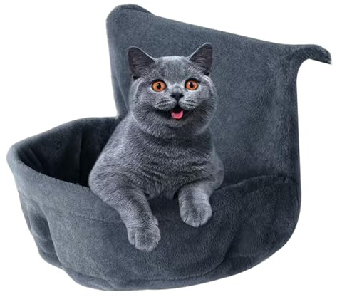 YUGSHNKFC Plush Cats Bed For Heatings Large Hammock Warm Pet Hanging Hammock Resting Sleep For Winter Indoor Supply Comfortable Lounger