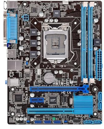 Kit scheda madre Fit For ASUS LGA 1155 con supporto CPU H61M-K+I7 2600, i5-2500K, 3570K, i7-2700K, 3770K, 2xDDR3 1600MHz, 16GB Micro ATX schede madri per computer