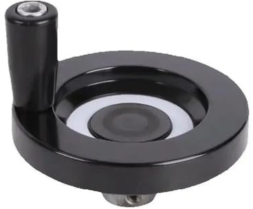LAXALO 1 volantino meccanico M5 con filettatura superiore, volantino rimovibile diam. 63 mm for vite trapezoidale T8/T10(8mm)