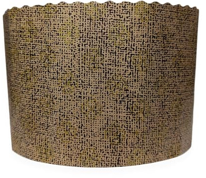 Bäckerei Spiegelhauer Panettone Backform 500g aus Papier 15er-Set I Fettdichte und stabile Einwegformen I Maße HxD: 9,5 x 13,4 cm
