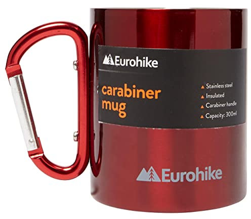 Eurohike Carabiner Mug, Red, One Size