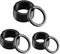 Gimars Edelstahl Schlüsselring 30 stück Ø 20mm, 25mm, 30mm, Runde Flache Schlüsselanhänger Split Ring für Hausschlüsseln, Autoschlüsseln, DIY