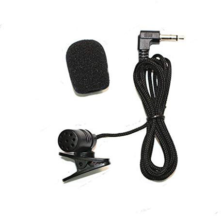 Microphone Micro Jack 3.5mm pour autoradio Sony Jvc Alpine Pioneer Bluetooth mp3